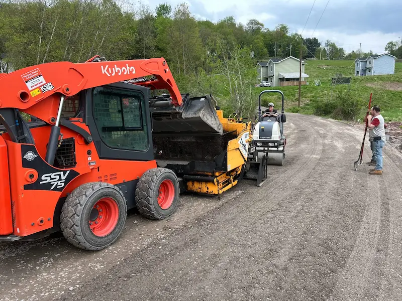 Access Road Construction in Liberty