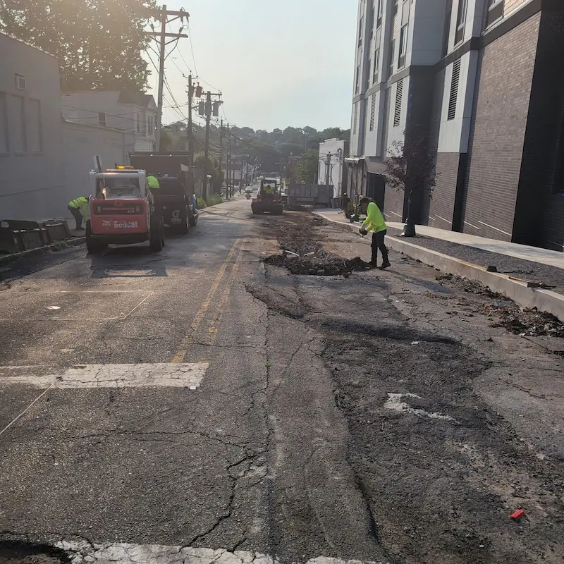 Paving New York City Streets