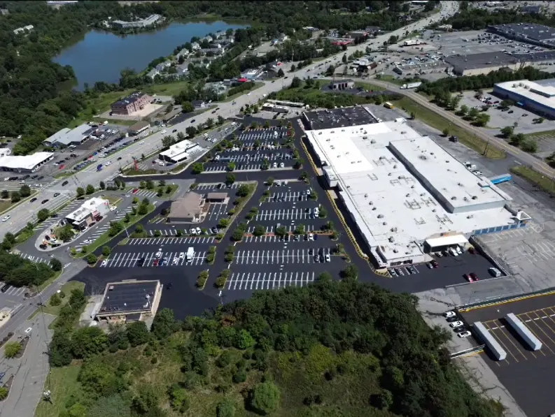 Shopping Center Parking Lot Renovation in Middletown, NY
